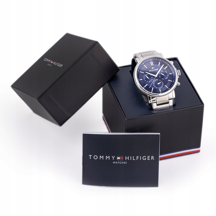ZEGAREK MĘSKI TOMMY HILFIGER TYSON 1710588 + BOX +GRAWER