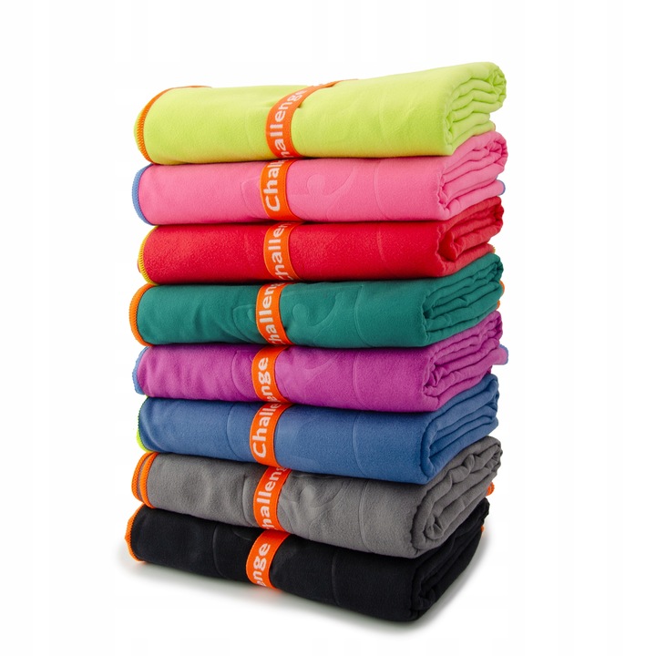 RĘCZNIK Z MIKROFIBRY 80x150 cm LIMONKA NEW