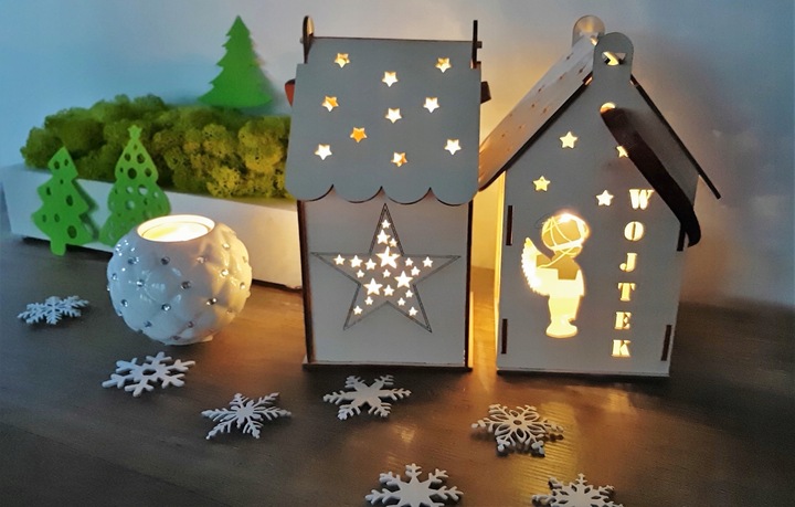 Lampion na roraty z imieniem dziecka grawer