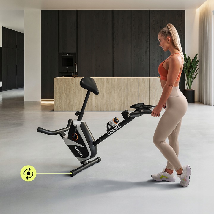 ROWER STACJONARNY rowerek MAGNETYCZNY Treningowy Domowy LCD - BEAT ZIPRO