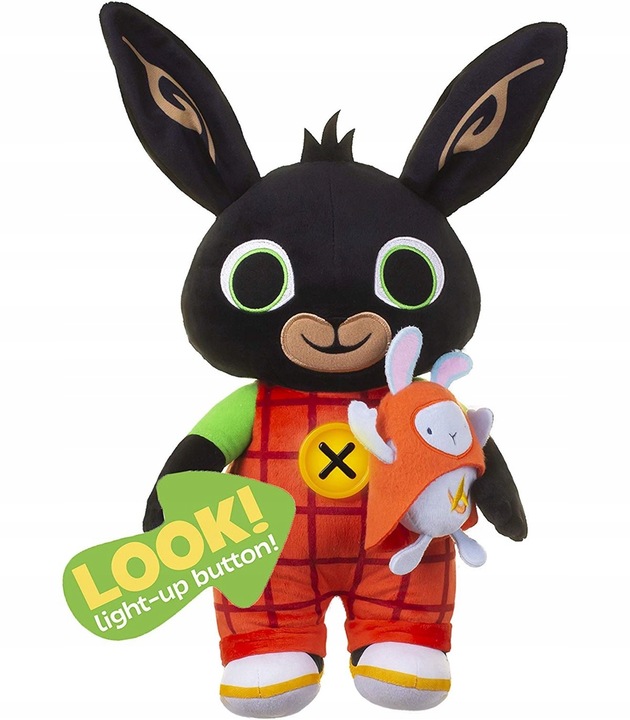 Maskotka Bing Golden Bear Bing i Króliś Tuliś mówiacy plusz 36 cm