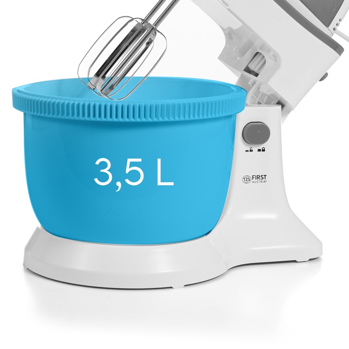 MIKSER KUCHENNY Z MISĄ OBROTOWĄ RĘCZNY FIRST AUSTRIA 500W