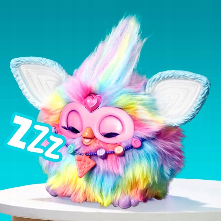Hasbro FURBY 2.0. Interaktywna Maskotka Tęczowa PL F8900