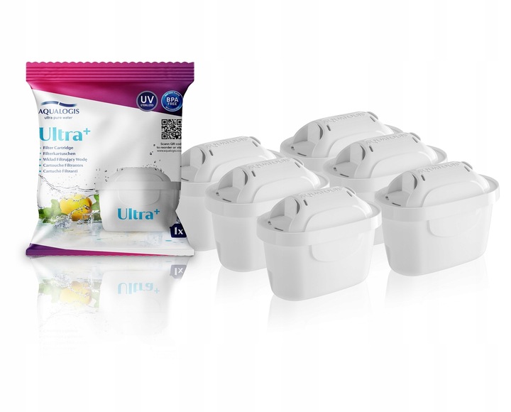 Filtr Do Wody Dzbanka Wkład Filtrujący Aqualogis Ultra Do BRITA DAFI 6pk