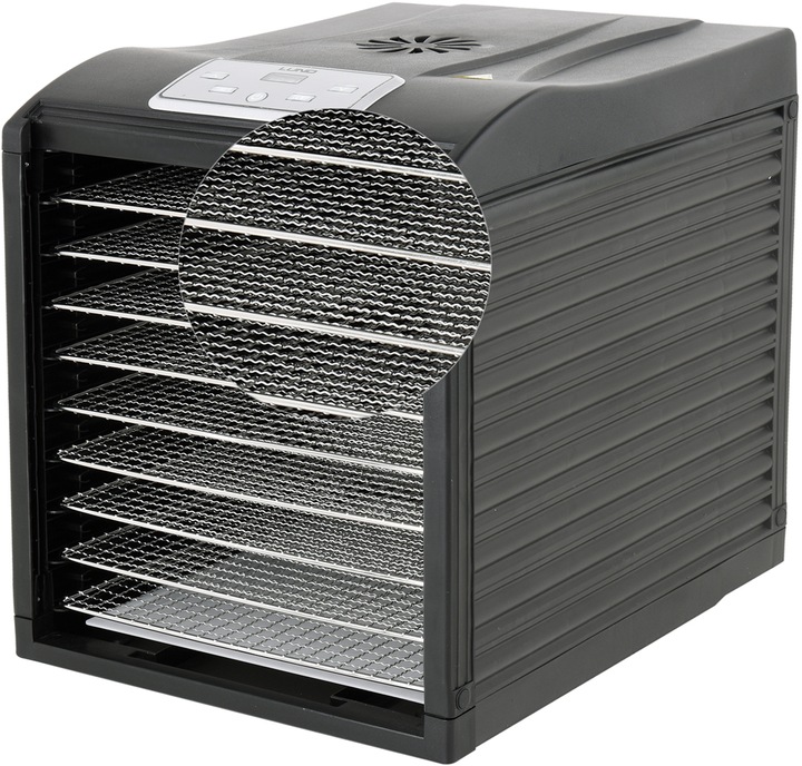 SUSZARKA SPOŻYWCZA DO GRZYBÓW OWOCÓW WARZYW ZIÓŁ MOCNA 700W 9 SIT LUND