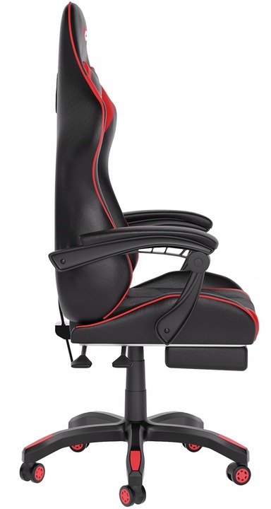 FOTEL GAMINGOWY CYBER CHAIRS X-POWER RED - BIUROWY