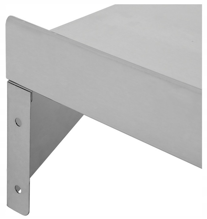 PÓŁKA WISZĄCA Z RANTEM POJEDYNCZA 1200X300X180MM YATO YG-09041