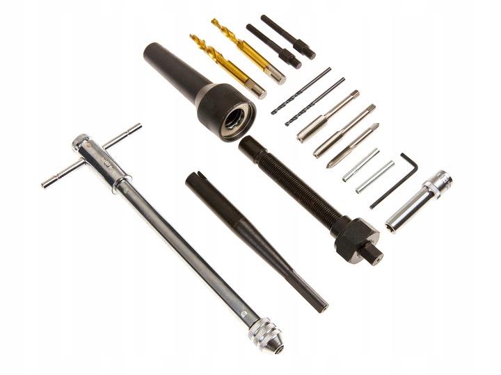 ZESTAW DO NAPRAWY DEMONTAŻU URWANYCH ŚWIEC ŻAROWYCH 8 10 MM