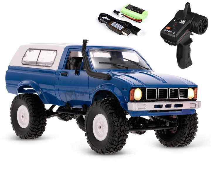 SAMOCHÓD ZDALNIE STEROWANY Auto RC TERENOWY WPL OFF ROAD 4x4 DUŻY PICKUP