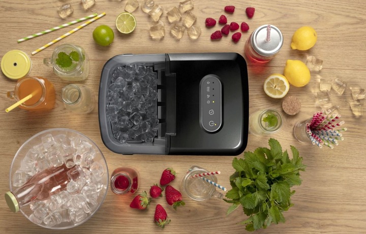 WYDAJNA KOSTKARKA DO LODU XL 12KG/24H CZARNA IMC 1200B GORENJE