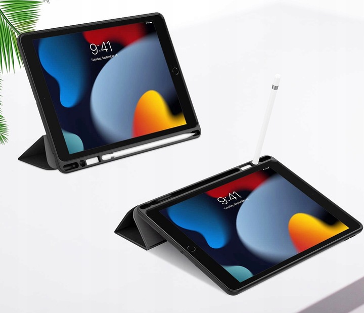 ETUI POKROWIEC DO APPLE IPAD 10.2 GEN 9 2021 CZARNY