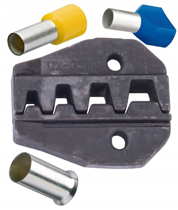 Zaciskarka Do Konektorów Praska do TULEJEK Końcówek 7w1 5 Matryc 10-35 mm