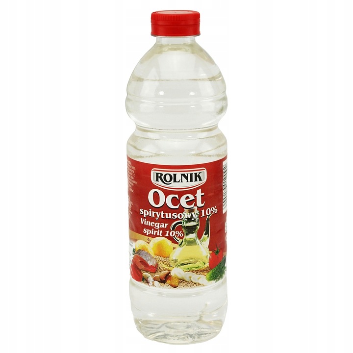 Ocet spirytusowy 10% Rolnik butelka 15x 500 ml