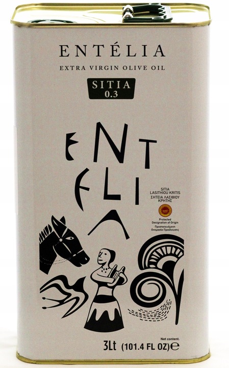 P.D.O. SITIA 0.3 oliwa z oliwek extra virgin 3L