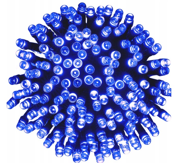 Lampki Hermetyczne choinkowe Niebieski 22M 300LED