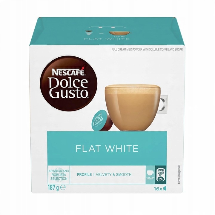 Kapsułki Nescafe Dolce Gusto Flat White 16szt
