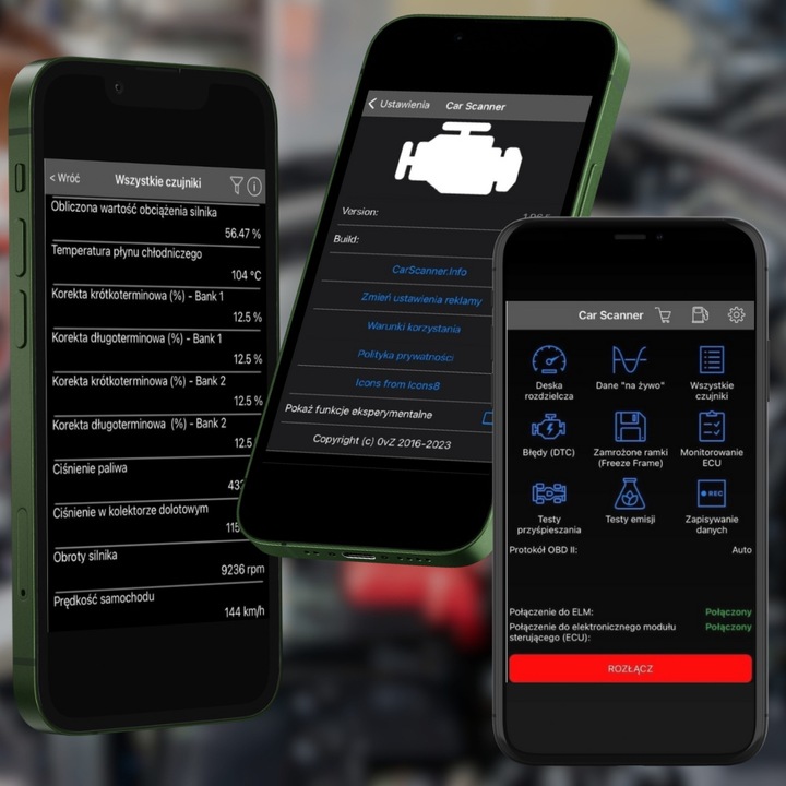 Vgate iCar2 BT4.0 4.0 INTERFEJS DIAGNOSTYCZNY OBD2