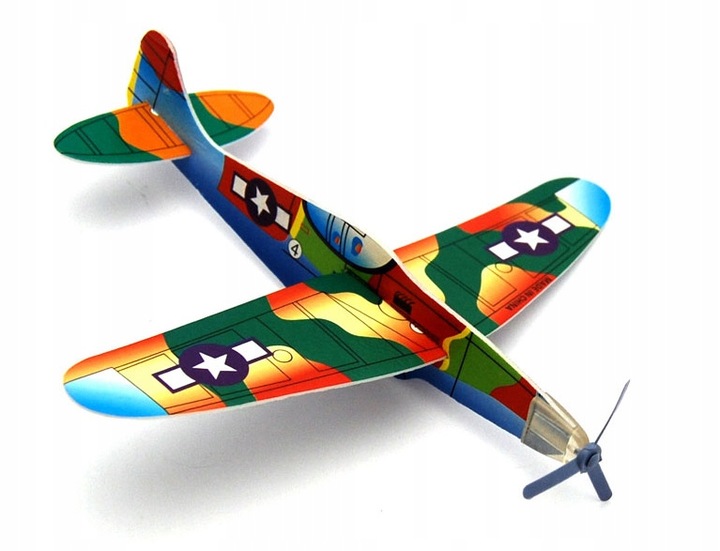 QBEST samoloty styropianowe zestaw 25 sztuk samolot styropianowy