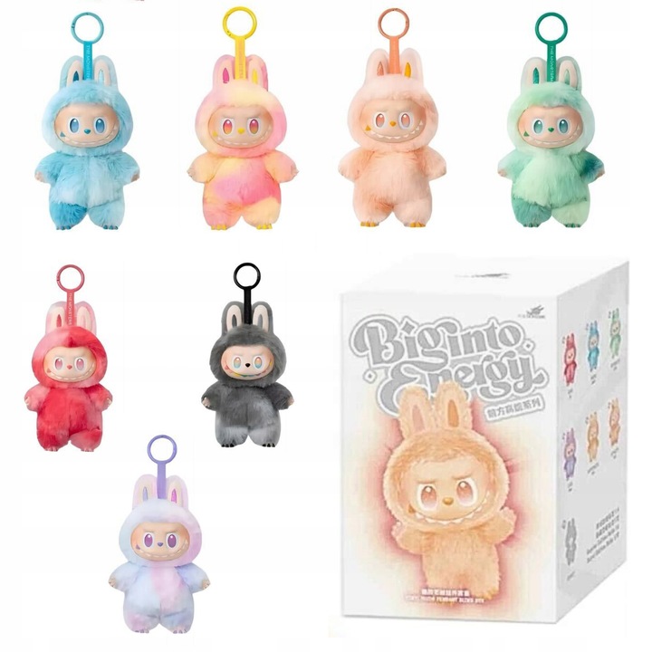 LABUBU BIG INTO ENERGY BRELOK MASKOTKA PLUSZOWA HIT BLINDBOX