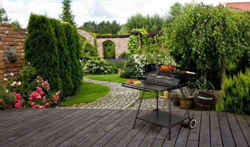 Grill węglowy Modern Home 55 x 20 cm