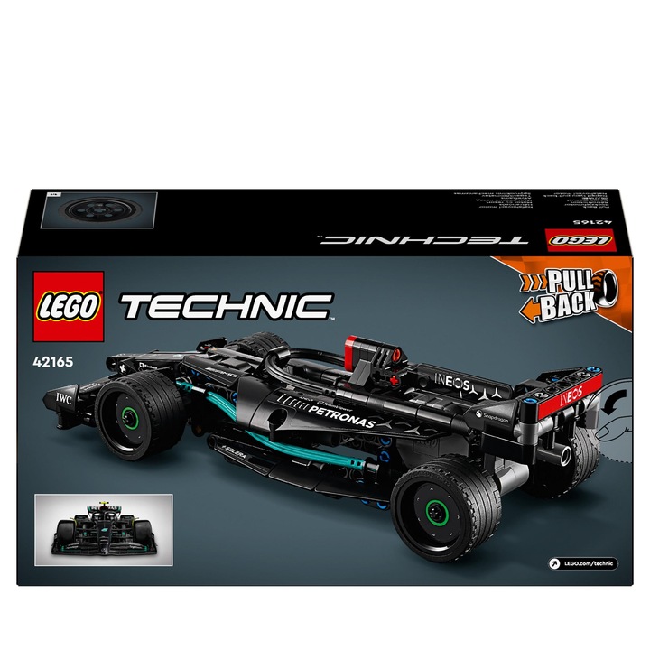 Super wyścigówka KLOCKI LEGO TECHNICZNE samochód Pull-Back AMG F1 240el.