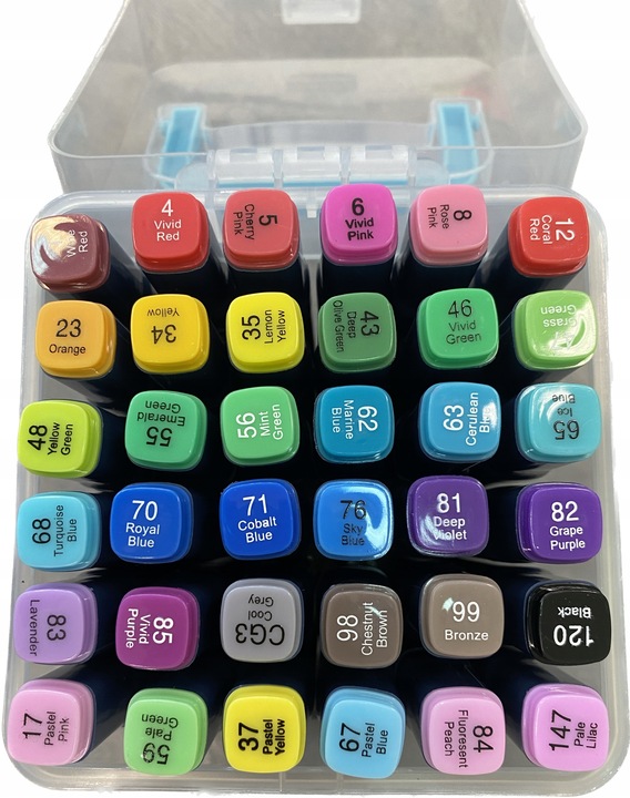 Promarkery Astra 36 szt. markery dwustronne