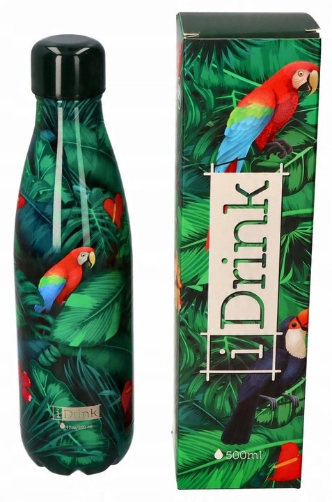 Kolorowa butelka termiczna na napoje Kawę Herbatę Termos 500ml Bidon Stal