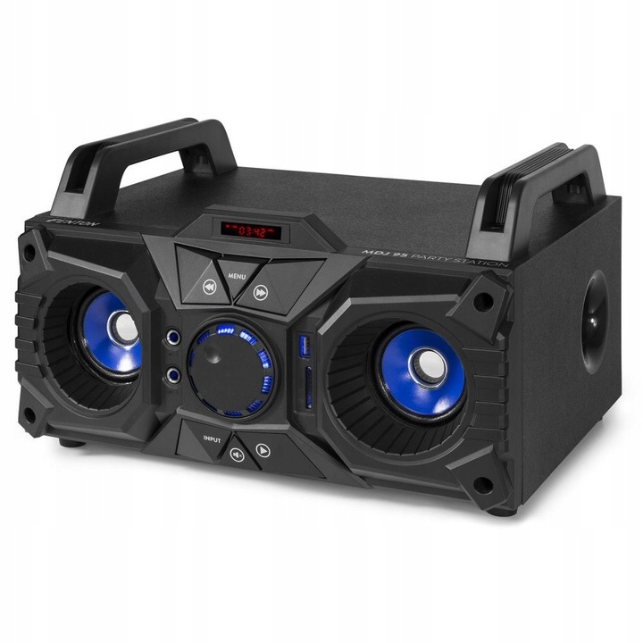 Głośnik bluetooth BOOMBOX BT SD USB AUX akumulator
