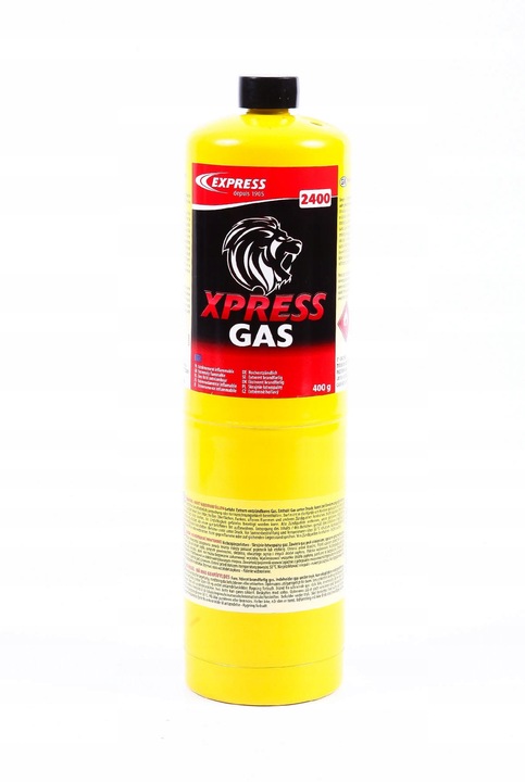 BUTLA Z GAZEM 400 g JEDNORAZOWA PROPYLEN XPRESS GAS DO LUTOWANIA EX2400
