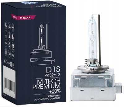Palnik Żarnik Xenon M-Tech D1S PREMIUM +30% 6000K