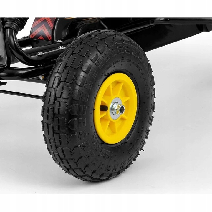 Milly Mally Gokart na pedały Thor Black Sportowy Design Wysoka Jakość