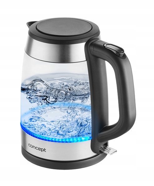 Czajnik elektryczny Concept RK4150 2200 W 1,7 l srebrny/szary