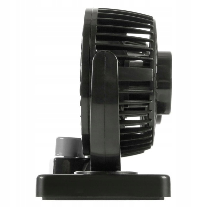 WENTYLATOR SAMOCHODOWY PODWÓJNY TIR BUS 24V 2x 4 CALE WIATRAK REGULOWANY