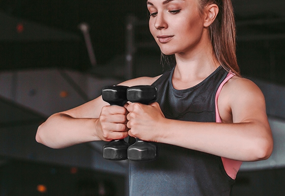 HANTLE Hantel neoprenowy 2x3kg CIĘŻARKI Zipro