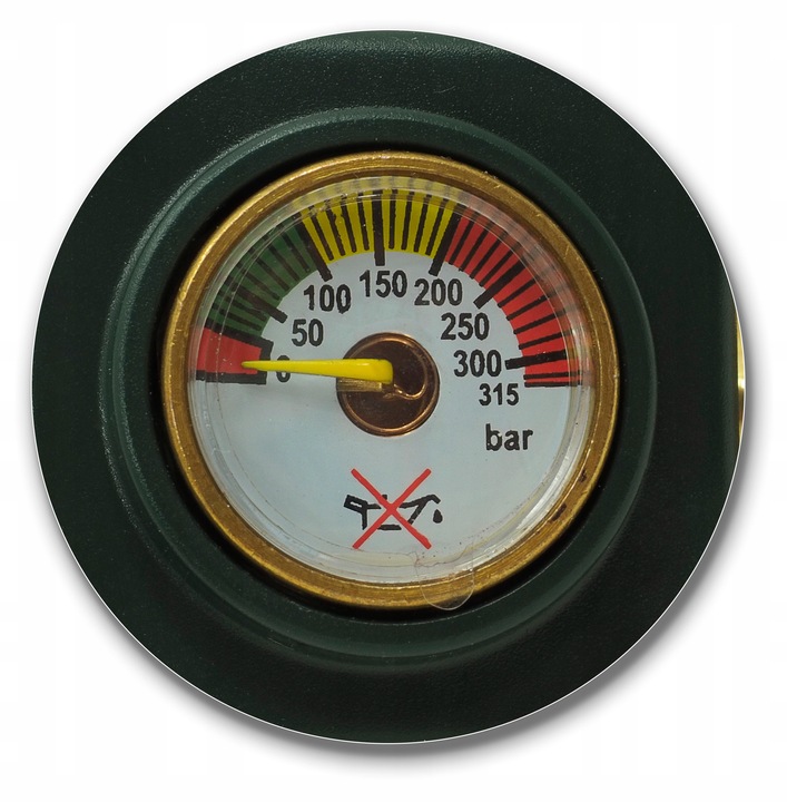 Reduktor TYP 185G z MANOMETREM do Ar CO2 MINI MANOMETR ARGON Ar/CO2 185