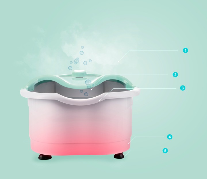 Masażer do stóp wodny DOMOWE SPA FIRST AUSTRIA