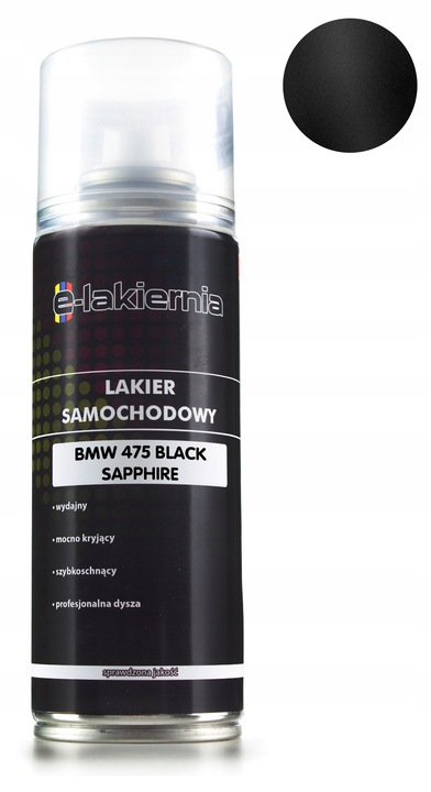LAKIER SAMOCHODOWY BMW 475 BLACK SAPPHIRE w SPRAYU SPRAY 200ml