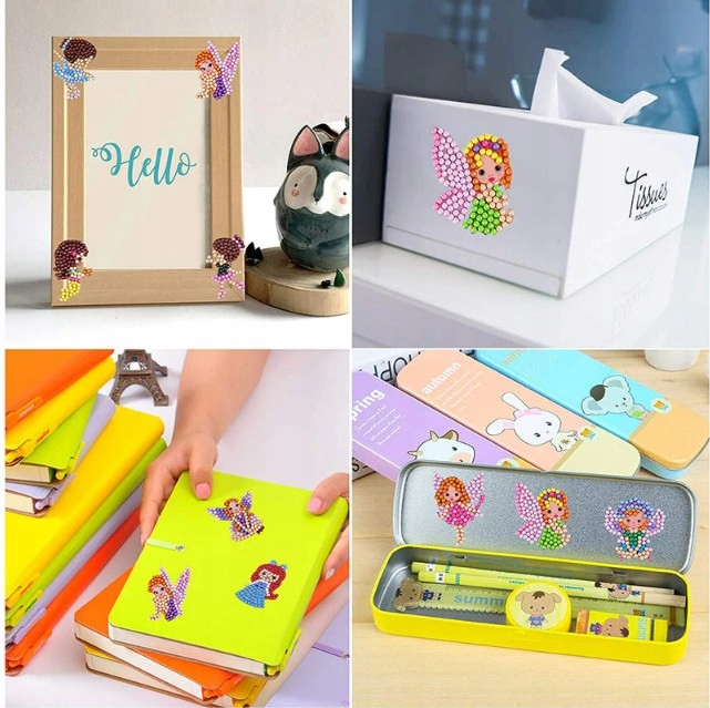 PAMIĘTNIK JEDNOROŻEC+ HAFT DIAMENTOWY DŁUGOPIS NOTESIK UNICORN SZKOLNY