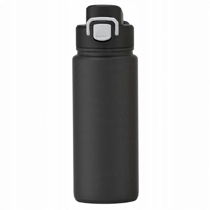 KUBEK TERMICZNY TERMOS STALOWY 100% SZCZELNY pojemny bidon KAMILLE 600 ml