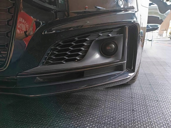 Folia Taśma Dechroming Czarny Połysk Na Listwy Progi 3,5cmx10M Rakla Nożyk