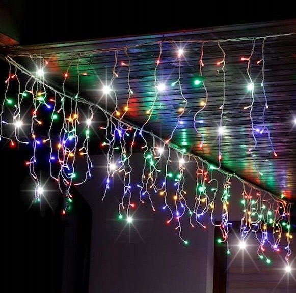 SOPLE FLASH 1000LED 40m ZEWNĘTRZNE MULTIKOLOR KOLOROWE lampki z Flashem