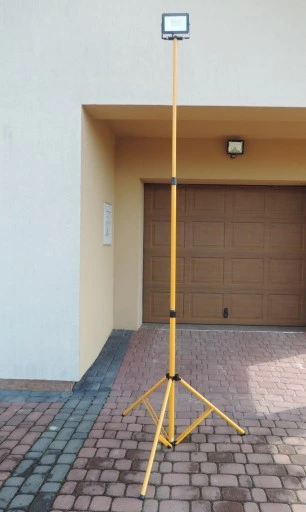 STATYW HALOGEN STOJAK 3m + NAŚWIETLACZ LED 100W