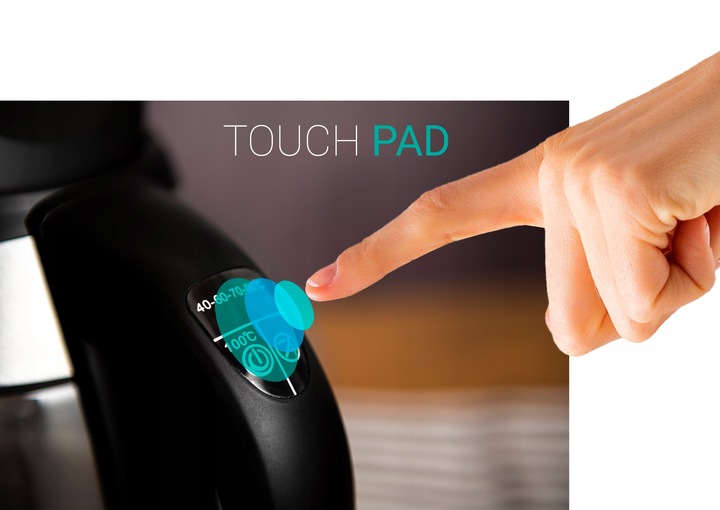 Czajnik elektryczny REGULACJA TEMP KOLORY LED 1,8L First Austria