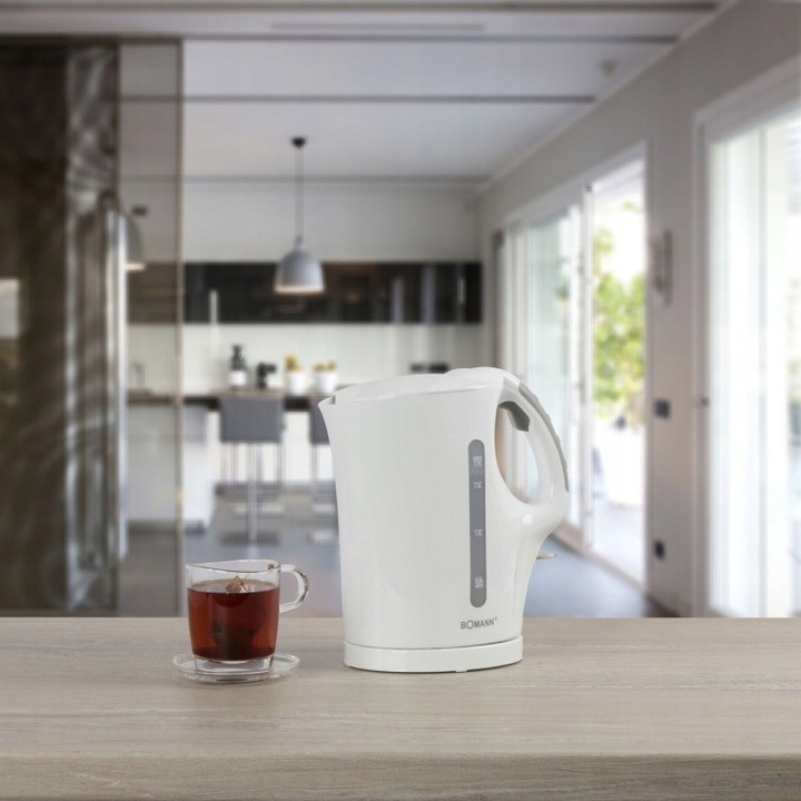 CZAJNIK ELEKTRYCZNY BEZPRZEWODOWY 1,7 L BOMANN WK 6079 CB (BIAŁY)