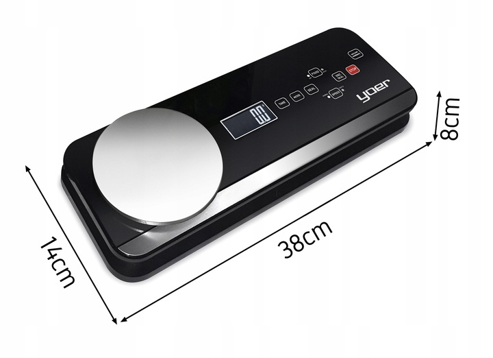 Zgrzewarka próżniowa Pakowarka żywności Yoer AUTOMATYCZNA +Pojemniki +WAGA