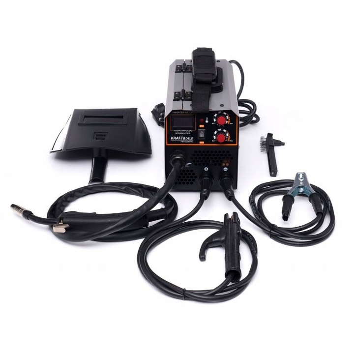 Spawarka INWERTEROWA INWERTOROWA MIG FLUX MMA MIGOMAT 200A PÓŁAUTOMAT DRUT