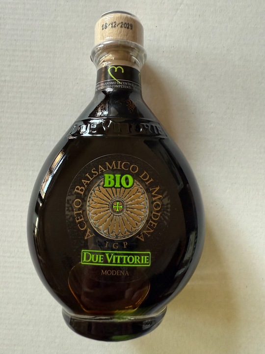 Ocet balsamiczny z Modeny Due Vittorie GOLD BIO 250ml