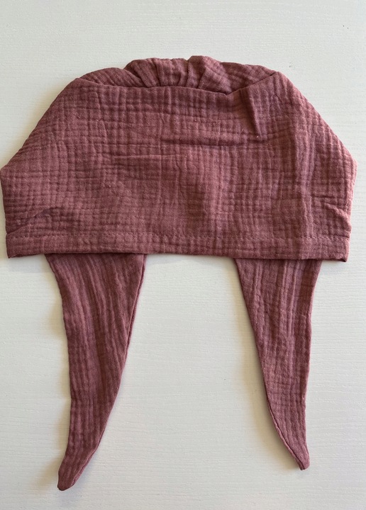 Chustka damska Aga 031 z muślinu turban wiosenny także po chemioterapii