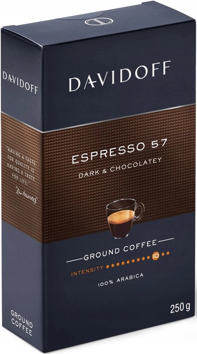 Kawa mielona Davidoff Espresso 57 Dark & Chocolatey 250 gram