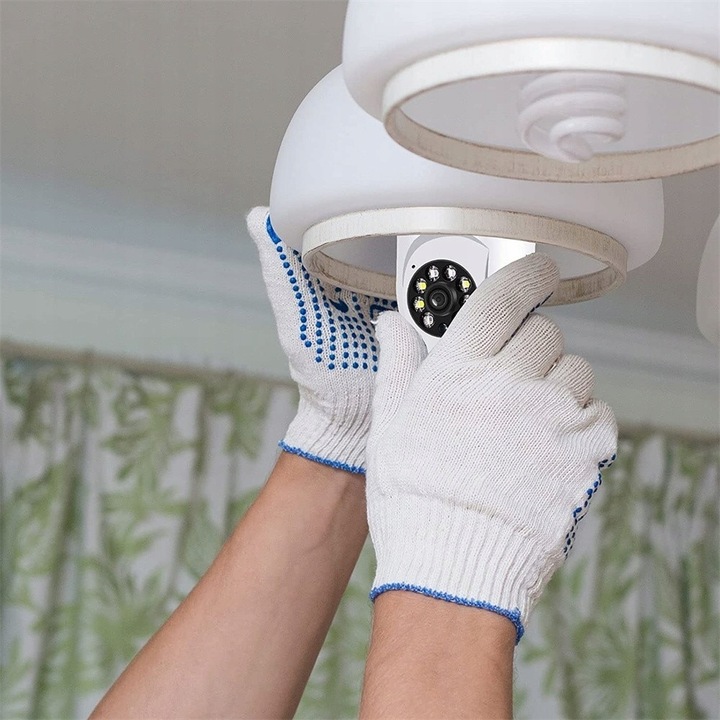 KAMERA ŻARÓWKA OBROTOWA IP WIFI W ŻARÓWCE 360